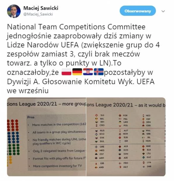 Polska może ZOSTAĆ w DYWIZJI A Ligi Narodów